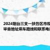 2024烟台三支一扶各区市现场资格审查地址乘车路线和联系电话