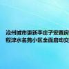 沧州城市更新李庄子安置房一期工程津水名苑小区全面启动交付