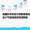 我国科学家首次获取青藏高原对流层大气廓线连续观测数据