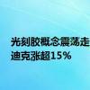 光刻胶概念震荡走高 斯迪克涨超15%