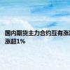 国内期货主力合约互有涨跌 生猪涨超1%