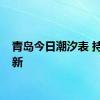 青岛今日潮汐表 持续更新