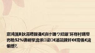 寤鸿溅B鈥滆嚜鏁戔€濆け璐ワ紝鑲′环骞村唴璺岃秴52%锛岄攣瀹氶鍙€滃競鍊奸€€甯傗€濊偂绁?,