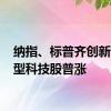 纳指、标普齐创新高 大型科技股普涨