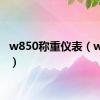 w850称重仪表（w850c）