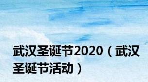 武汉圣诞节2020（武汉圣诞节活动）