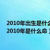 2010年出生是什么命（2010年是什么命）