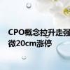 CPO概念拉升走强 东田微20cm涨停