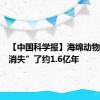 【中国科学报】海绵动物为何“消失”了约1.6亿年