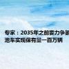 专家：2035年之前要力争氢燃料电池车实现保有量一百万辆