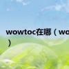 wowtoc在哪（wowtoc）