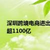 深圳跨境电商进出口额超1100亿