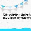 花旗将对标普500指数年底目标上调至5,600点 看好科技巨头走强