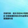 市场专家：逐步淡化MLF利率的政策色彩 价格型调控将在货币政策实施中发挥更重要作用