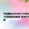 中铝国际(601068.SH授出2715.83万股限制性股票 授予价为2.37元/股