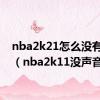 nba2k21怎么没有声音（nba2k11没声音）