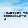 上周中国液化丙烷、丁烷综合进口到岸价格指数为127.53、125.43点