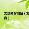 文章博客网站（文章博客）