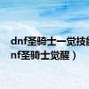 dnf圣骑士一觉技能（dnf圣骑士觉醒）