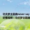 功夫梦主题曲never say never好看视频（功夫梦主题曲）