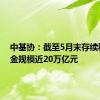 中基协：截至5月末存续私募基金规模近20万亿元