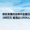 胖东来爆改永辉开业首日疑卖了188万元 客流达12926人