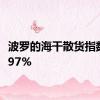 波罗的海干散货指数涨1.97%