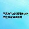 平高电气成功研制BWP-430型柔性直流穿墙套管