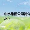 中水集团公司简介（中水）