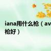 iana用什么枪（ava什么枪好）