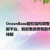 OceanBase股权结构调整，员工持股平台、蚂蚁集团原有股东等共同持股