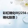 彩虹精化002256（彩虹精化股票）