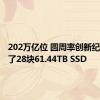 202万亿位 圆周率创新纪录！用了28块61.44TB SSD