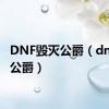 DNF毁灭公爵（dnf毁灭公爵）