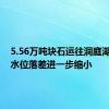 5.56万吨块石运往洞庭湖决口！水位落差进一步缩小