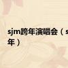 sjm跨年演唱会（sjm跨年）