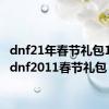 dnf21年春节礼包10套（dnf2011春节礼包）