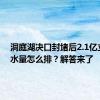 洞庭湖决口封堵后2.1亿立方米水量怎么排？解答来了