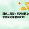 斯泰兰蒂斯：欧洲地区上半年汽车销量同比增长0.9%