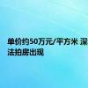 单价约50万元/平方米 深圳最贵法拍房出现