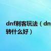 dnf刺客玩法（dnf刺客转什么好）