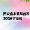 西安宜家荟萃曾发现约2300座古墓葬