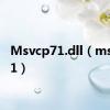 Msvcp71.dll（msvcp71）