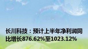 长川科技：预计上半年净利润同比增长876.62%至1023.12%