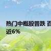 热门中概股普跌 百度跌近6%