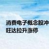 消费电子概念股冲高 欣旺达拉升涨停