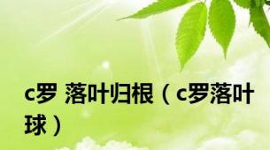 c罗 落叶归根（c罗落叶球）