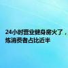 24小时营业健身房火了，晚间锻炼消费者占比近半