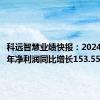 科远智慧业绩快报：2024年上半年净利润同比增长153.55%