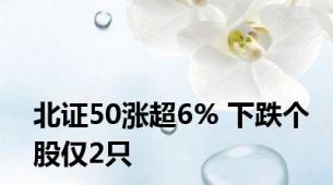 北证50涨超6% 下跌个股仅2只